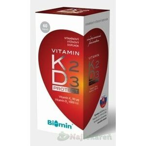 Biomin Vitamín K2 + vitamín D3 60 cps vyobraziť