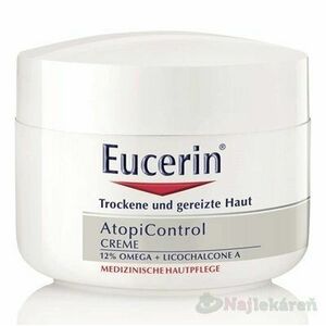 Eucerin Atopicontrol krém na tvár a telo vyobraziť