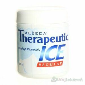 ALÉEDA Therapeutic ICE REGULAR, na fyzickú námahu, 220 ml vyobraziť