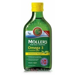Möllers Omega 3 rybí olej citrón 250 ml vyobraziť