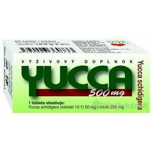 Naturvita Yucca 500 mg 60 tabliet vyobraziť