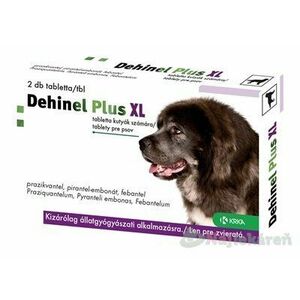 DEHINEL PLUS XL tablety na odčervenie pre psov 2tbl. vyobraziť