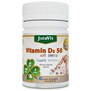 Jutavit Vitamín D 50 soft 100 kapsúl vyobraziť