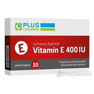Plus Lekareň Vitamín E 400 IU 30 KS vyobraziť