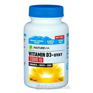 Swiss NatureVia Vitamin D3 Efekt 2000IU 90 tabliet vyobraziť