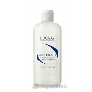 Ducray Squanorm šampón proti suchým lupinám (Anti-Dandruff treatment shampoo - dry dandruff) 200 ml, Pri nákupe 2 produktov zľava 20% vyobraziť