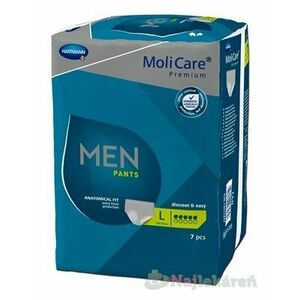 MoliCare Premium MEN PANTS 5 kvapiek L inkontinenčné naťahovacie nohavičky 7ks vyobraziť