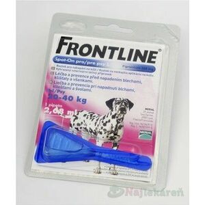 Frontline spot on pre psy L 20- 40 kg vyobraziť