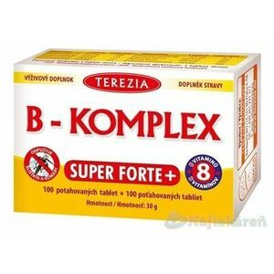TEREZIA B-KOMPLEX SUPER FORTE+ 100 tabliet vyobraziť