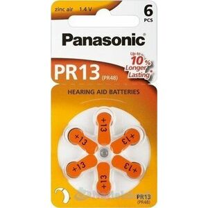 Panasonic baterie do naslouchadel 6ks PR13(PR48) vyobraziť