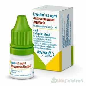Livostin 0, 5 mg/ml int.opu.1 x 4 ml vyobraziť