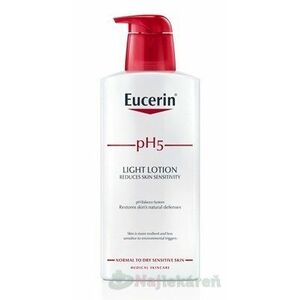 Eucerin pH5 telové mlieko ľahká textúra pre citlivú pokožku 400 ml, Zľava - 25% vyobraziť
