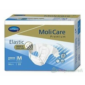 MoliCare Premium Elastic 6 kvapiek M plienkové nohavičky zalepovacie 30ks - Molicare Premium Elastic M 30 ks vyobraziť