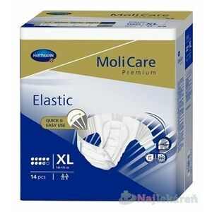 MoliCare Premium Elastic 9 kvapiek XL plienkové nohavičky zalepovacie 14ks vyobraziť