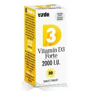VIRDE Vitamín D3 Forte 2000 I.U. vyobraziť