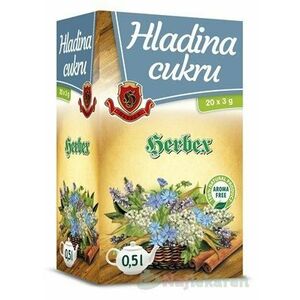HERBEX HLADINA CUKRU bylinný čaj, 20x3g vyobraziť
