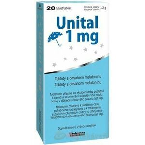 Vitabalans Unital 1 mg, 20ks vyobraziť