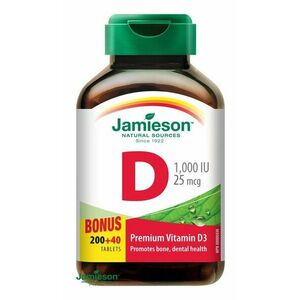 Jamieson Vitamín D3 1000 IU 240 tabliet vyobraziť