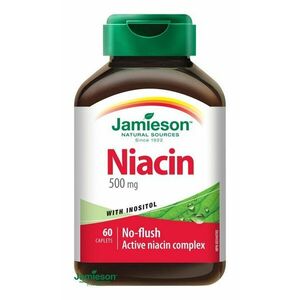 Jamieson Niacín 500 mg s inozitolom 60 tbl vyobraziť