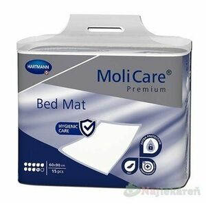 MoliCare Premium Bed Mat 9 kvapiek 60x90cm absorpčné podložky 15ks vyobraziť