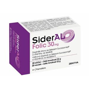 SiderAL Folic 30 mg, 20 ks, Akcia vyobraziť