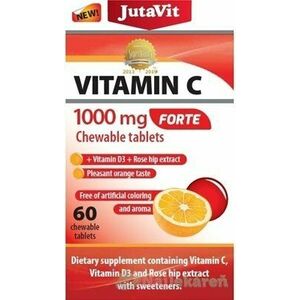JutaVit Vitamín C 1000 mg FORTE, 60 ks vyobraziť