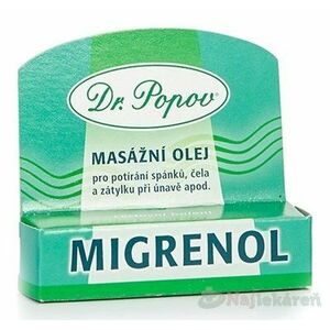 DR. POPOV MIGRENOL masážny olej roll-on 6 ml vyobraziť