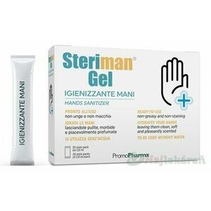 Steriman Gél – dezinfekčný gél na ruky 20x2, 8ml vyobraziť