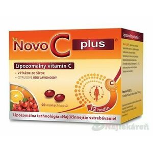 NOVO C PLUS Lipozomálny vitamín C, 90ks vyobraziť