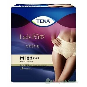 TENA Lady Pants Creme M dámske naťahovacie inkontinenčné nohavičky, krémové 9ks vyobraziť