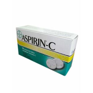 Aspirin-C proti bolesti 10 šumivých tabliet vyobraziť