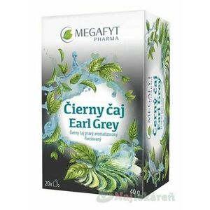 MEGAFYT Čierny čaj Earl Grey porciovaný čaj 20x2g (40g) vyobraziť