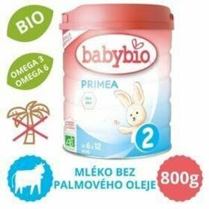 BABYBIO PRIMEA 2 dojčenské bio mlieko (800 g) vyobraziť