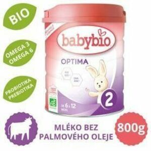 BABYBIO OPTIMA 2 dojčenské bio mlieko (800 g) vyobraziť