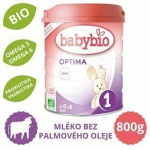 BABYBIO OPTIMA 1 dojčenské bio mlieko (800 g) vyobraziť