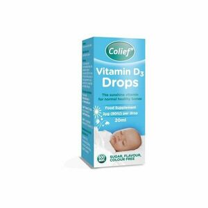 COLIEF Vitamín D3 kvapky pre deti vyobraziť