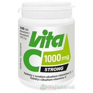 Vitabalans Vita C 1000 mg STRONG tbl 1x100 ks vyobraziť