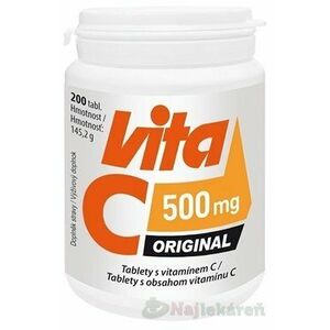 Vitabalans Vita C 500 mg ORIGINAL vyobraziť