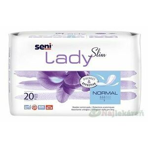 Seni Lady Slim NORMAL urologické vložky pre ženy, 20ks - Seni Lady Normal 20 ks vyobraziť