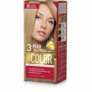 Farba na vlasy - svetlý blond č. 35 Aroma Color vyobraziť