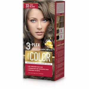 Farba na vlasy - popolová blond č. 33 Aroma Color vyobraziť