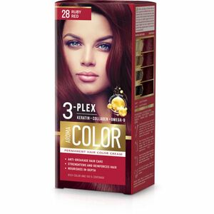 Farba na vlasy - rubínovo červená č. 28 Aroma Color vyobraziť