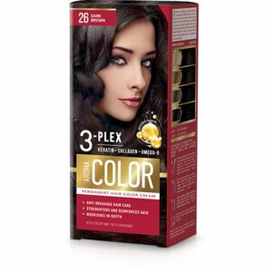 Farba na vlasy - tmavá hnedá č. 26 Aroma Color vyobraziť
