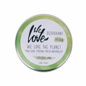Prírodný krémový deodorant "Lucious Lime" We love the Planet 48 g vyobraziť