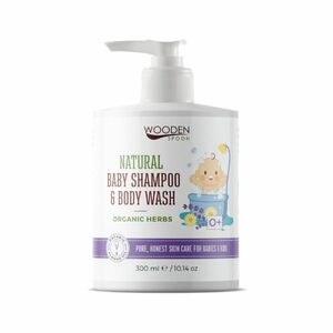 Detský sprchový gél a šampón na vlasy 2v1 s bylinkami WoodenSpoon 300 ml vyobraziť