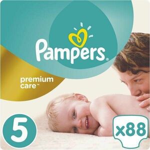 PAMPERS Premium Care 5 Junior 88 ks (11-16 kg) MEGA BOX - jednorazové plienky, Doprava zadarmo vyobraziť