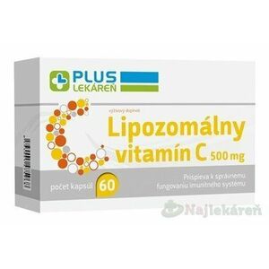 PLUS LEKÁREŇ Lipozomálny vitamín C 500 mg, Black Friday vyobraziť