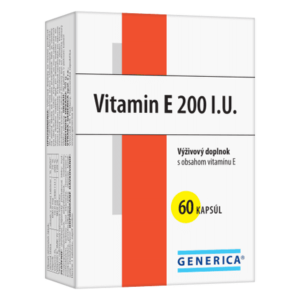 GENERICA Vitamín E 200 I.U. 60 kapsúl vyobraziť