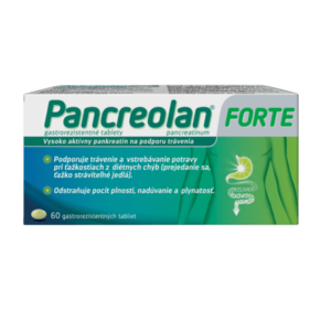 PANCREOLAN Forte 220 mg 60 tabliet vyobraziť