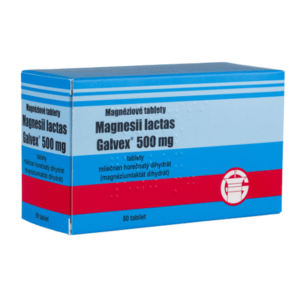 GALVEX Magnesii lactas 500 mg 80 tabliet vyobraziť